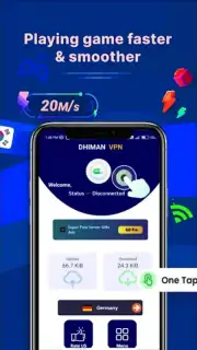 DHIMAN VPN - secure & Fast VPN capture 2
