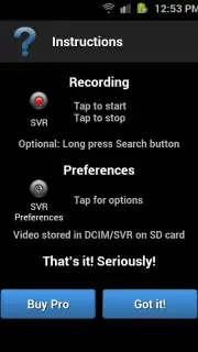 Secret Video Recorder (Android 1X) capture 10