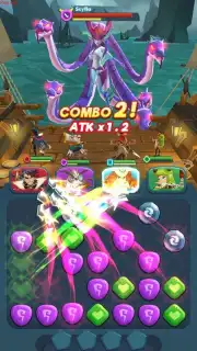 Valiant Tales: Puzzle RPG capture 2