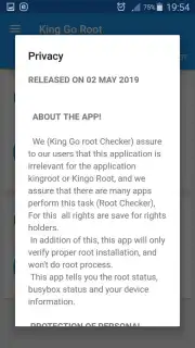 King Go Root Checker capture 1