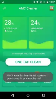 AMC Cleaner capture 4