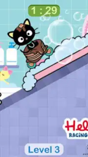 Hello Kitty games - car game capture 6