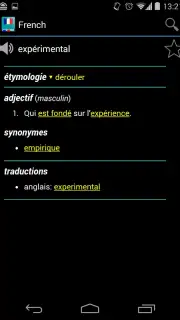 French Dictionary - Offline capture 5