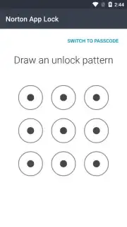 Norton App Lock capture 1