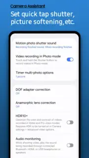 Camera Assistant capture 3