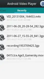 Android Video Player capture 2