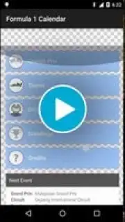 Formula Race Calendar capture 1