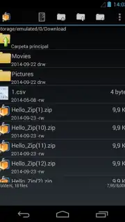 AndroZip File Manager capture 1