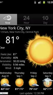 Palmary Weather capture 2