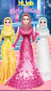 Hijab Girl Salon- Muslim Fashion Princess Makeover capture 1