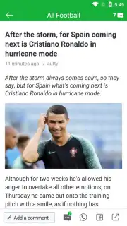 All Football - News & Scores capture 6