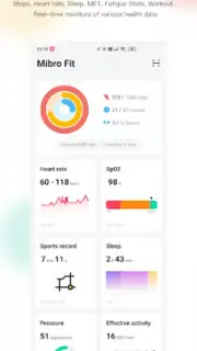 Mibro Fit capture 5