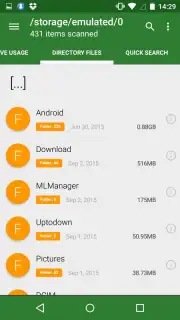 Disk Usage & Storage Analyzer capture 2