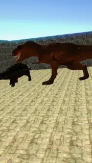 Dino Anky vs T-Rex Colloseum capture 1