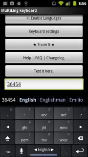 MultiLing Keyboard capture 6