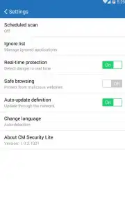 CM Security Lite capture 4