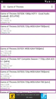 Laura Android's Best Torrent Search capture 1