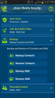 eScan Mobile Security capture 6