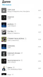 VK Music X capture 3