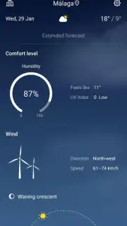 HUAWEI Weather capture 2