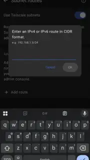 Tailscale capture 3