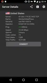 VPN Servers capture 10