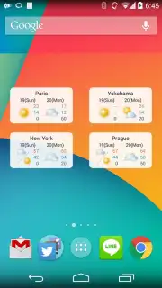 World Weather Widget capture 4