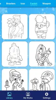 Coloring Brawl Stars capture 3