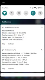 WhatsRunning Demo capture 15