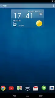 Digital Clock & World Weather capture 15