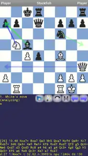 DroidFish Chess capture 6
