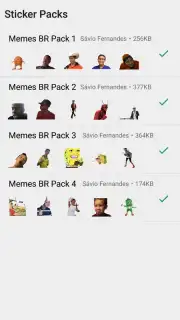 Brazil Funny Memes - Stickers Whatsapp capture 4
