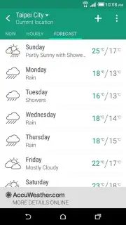 HTC Weather capture 1