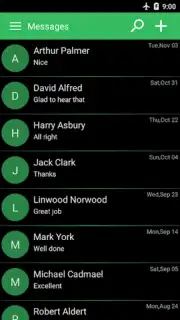 SMS text messaging app capture 7