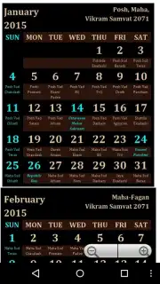 Gujarati Calendar 2014 capture 2