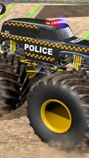 Police Monster Truck Car Games capture 5