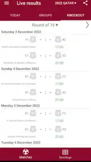 Live Scores for World Cup 2022 capture 6