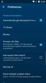Archos Video Player capture 5