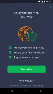 Avast SecureLine capture 5