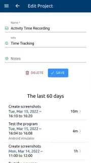 aTimeRecording - Online Time Tracking capture 5
