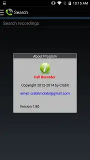 MP3 Call Recorder capture 1