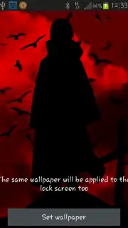 Itachi Live Wallpaper capture 8