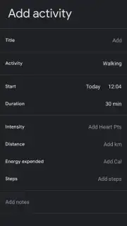 Google Fit capture 6