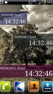 Seconds Clock Widget capture 4