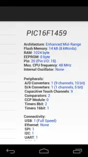 PICmicro Database capture 10