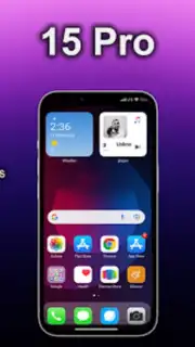 iOS Launcher: iPhone 15 Pro capture 2
