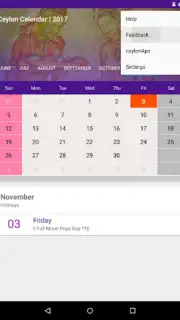 Ceylon Calendar 2015 capture 8