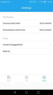 Class Schedule capture 1