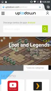 Orfox: Tor Browser capture 1