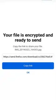 Firefox Send capture 6